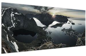 Slika - Norveške planine (120x50 cm)