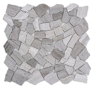 Mozaik pločica Uni CIOT 30/2012 (30,5 x 32,2 cm, Sive boje, Mat)