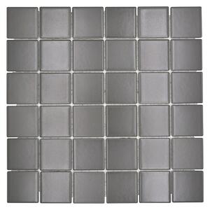 Mozaik pločica Quadrat Uni CD 172 (29,8 x 29,8 cm, Sive boje, Mat)