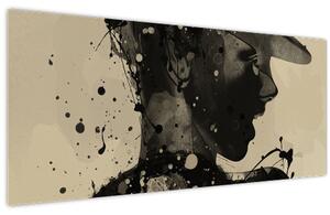 Slika - Jazz žena (120x50 cm)