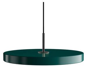 Tamno zelena LED viseća svjetiljka s metalnim sjenilom ø 43 cm Asteria Medium – UMAGE