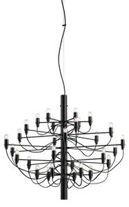 2097/30 C/CLEAR BULBS LUSTER LED E14 30x2W IP20 MATT CRNI FL1402031