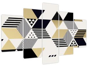 Slika - Geometrijski oblici N⁰1 (150x105 cm)