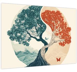Slika – Drvo puno energije (70x50 cm)