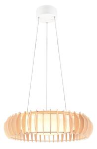 Bijela/u prirodnoj boji LED viseća svjetiljka ø 60 cm Monte – Trio
