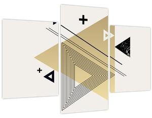 Slika - Geometrijski oblici N⁰4 (90x60 cm)