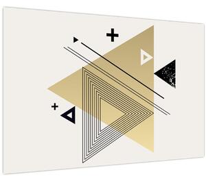 Slika - Geometrijski oblici N⁰4 (90x60 cm)