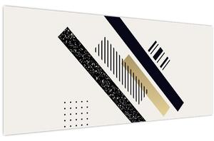Slika - Geometrijski oblici N⁰5 (120x50 cm)