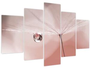 Slika - Kapljica rose (150x105 cm)