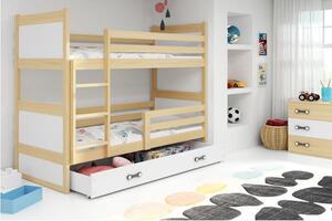 Krevet BMS Rico na kat + ladica 200x90 cm, PINE