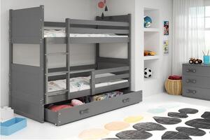 Krevet BMS Rico na kat + ladica 200x90 cm, GRF