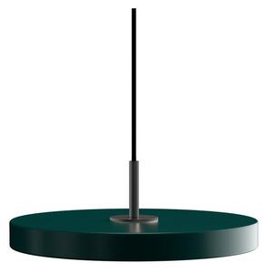 Tamno zelena LED viseća svjetiljka s metalnim sjenilom ø 31 cm Asteria Mini – UMAGE