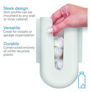 Samoljepljiva posuda s vrećicama za kupovinu od reciklirane plastike Eco System – iDesign