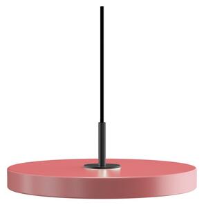Ružičasta LED viseća svjetiljka s metalnim sjenilom ø 31 cm Asteria Mini – UMAGE