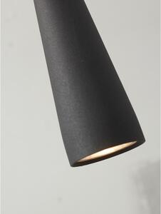 Crna viseća svjetiljka s metalnim sjenilom ø 6 cm Bordeaux – it's about RoMi
