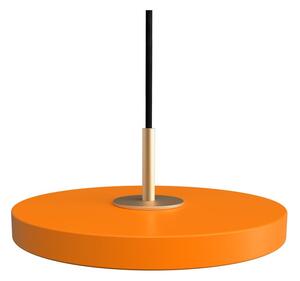 Narančasta LED viseća svjetiljka s metalnim sjenilom ø 15 cm Asteria Micro – UMAGE