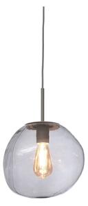 Siva viseća svjetiljka sa staklenim sjenilom ø 12 cm Helsinki – it's about RoMi