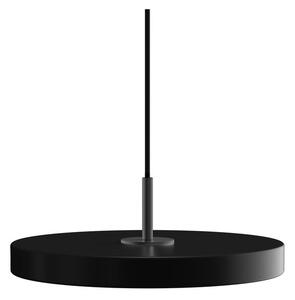 Crna LED viseća svjetiljka s metalnim sjenilom ø 31 cm Asteria Mini – UMAGE