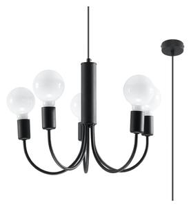 Crna viseća svjetiljka ø 45 cm Karim – Nice Lamps