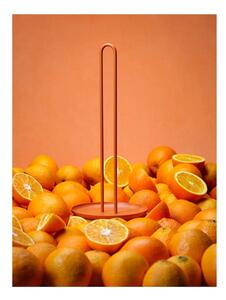 Narančasti metalni držač kuhinjskih ručnika ø 14,5 cm Singles – Zone