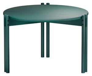 Zeleni okrugao stolić za kavu od masivnog bora ø 60 cm Sticks – Karup Design