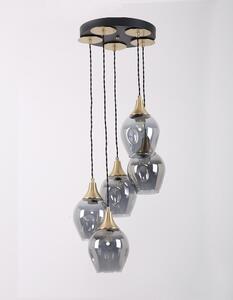 Viseća svjetiljka sa staklenim sjenilom ø 15 cm Marlo – Squid Lighting