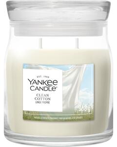 Yankee Candle Clean Cotton mirisna svijeća Signature 368 g