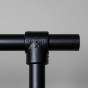 Crni metalni mobilni stalak za odjeću Luuk – Spinder Design