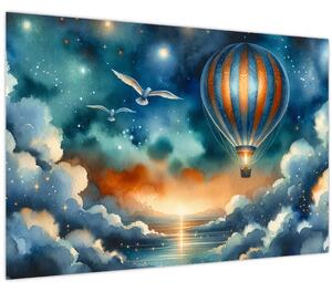 Slika - Let pod noćnim nebom (90x60 cm)