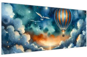 Slika - Let pod noćnim nebom (120x50 cm)