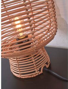 Stolna lampa u prirodnoj boji sa sjenilom od ratana (visina 30 cm) Tanami – Good&Mojo