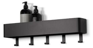 Crna željezna zidna kupaonska polica Multi – Spinder Design