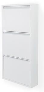 Bijeli metalni preklopni ormarić za cipele 50x103x15 cm Billy – Spinder Design