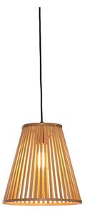 Viseća svjetiljka u prirodnoj boji s bambusovim sjenilom ø 30 cm Merapi – Good&Mojo