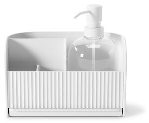 Bijeli držač za deterdžente od reciklirane plastike Sling – Umbra
