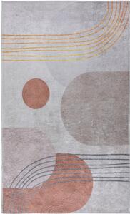 Narančasti/krem perivi tepih 120x160 cm – Vitaus