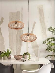 Viseća svjetiljka u brončanoj boji s bambusovim sjenilom ø 40 cm Cango – Good&Mojo