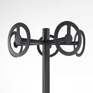 Crna metalna vješalica Circle – Spinder Design