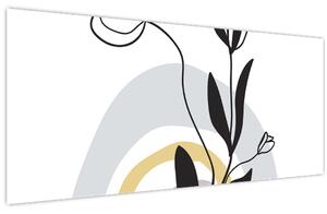 Slika - Cvijeće u vazi N⁰1 (120x50 cm)