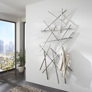 Metalna zidna vješalica u srebrnoj boji Matches – Spinder Design