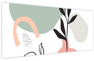 Slika - Cvijeće u vazi N⁰3 (120x50 cm)