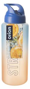 Plava/narančasta boca za vodu 1 l Moly – Orion