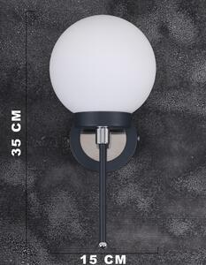 Zidna lampa ø 15 cm Tokyo – Squid Lighting