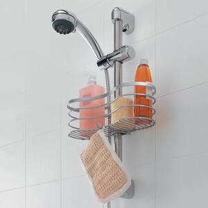Željezna viseća kupaonska polica u srebrnoj boji Viva! – Metaltex