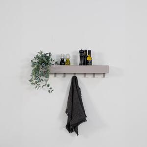 Svijetlo siva željezna zidna kupaonska polica Multi – Spinder Design