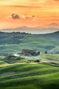 Fotografija Beautiful summer landscape in Tuscany, Italy., Beerpixs