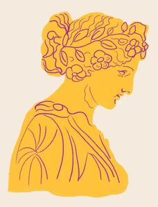 Ilustracija Ancient goddess, Gigi Rosado