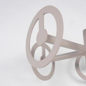 Siva/bež metalna vješalica Circle – Spinder Design
