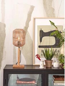 Stolna lampa u prirodnoj boji sa sjenilom od ratana (visina 45 cm) Tanami – Good&Mojo