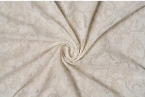 Bež prozirna zavjesa 140x260 cm Baroque – Mendola Fabrics